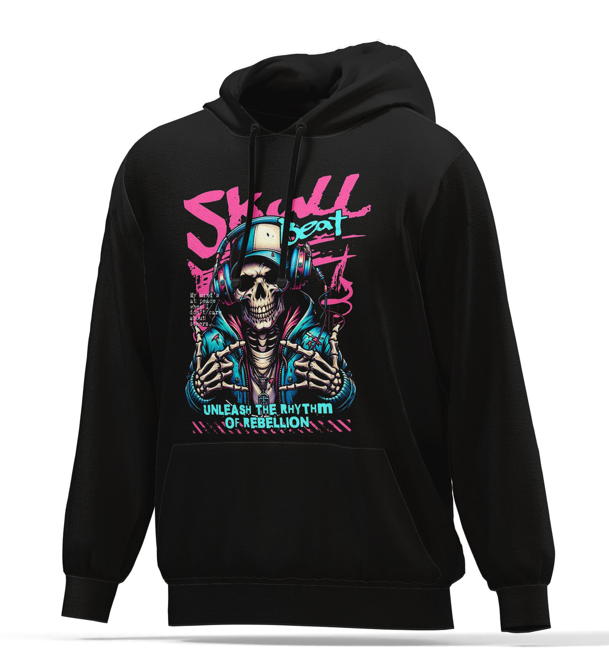 Skull Black Hoodie