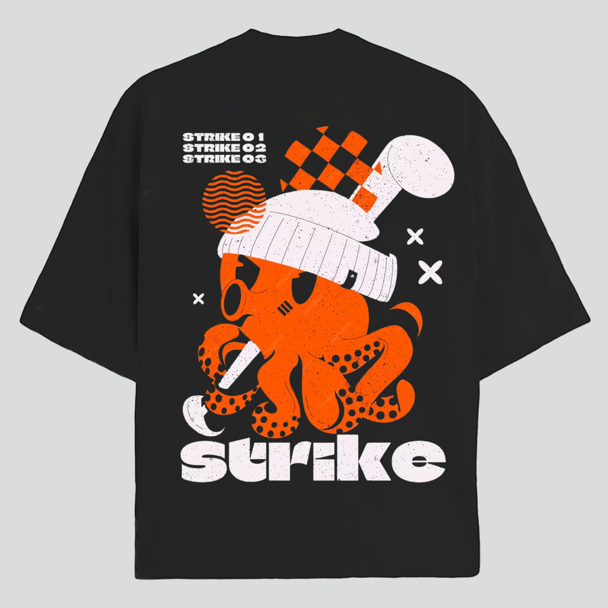 Octopus Strike Oversized T-Shirt