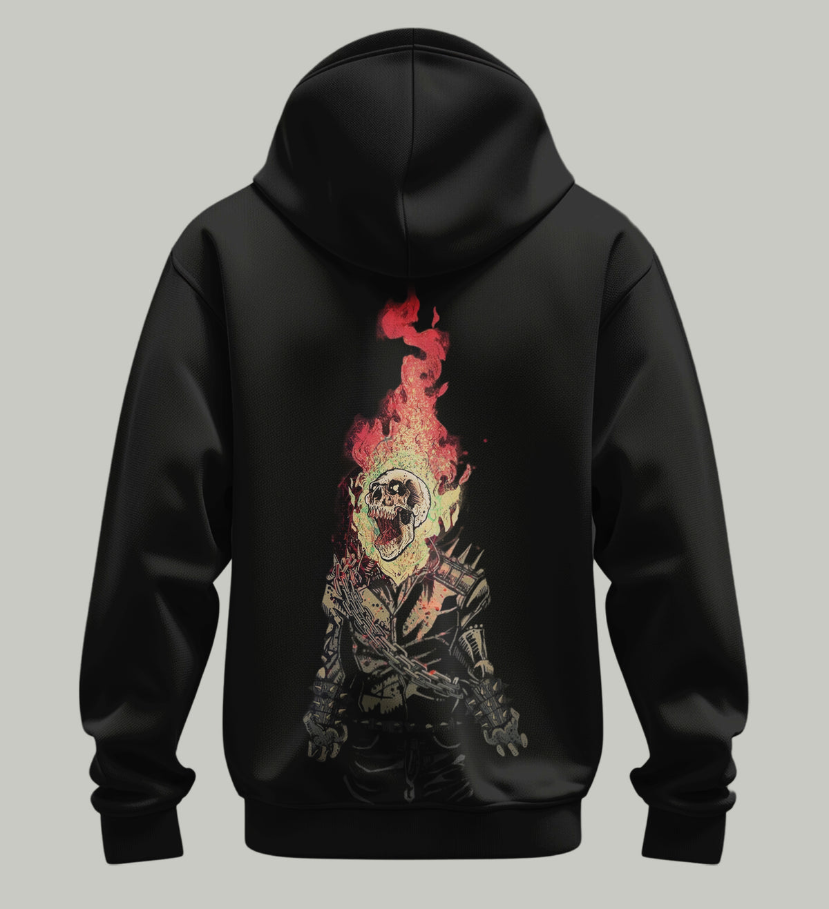 "Spirit of Vengeance" Black Hoodie | Ghost Rider Inspired